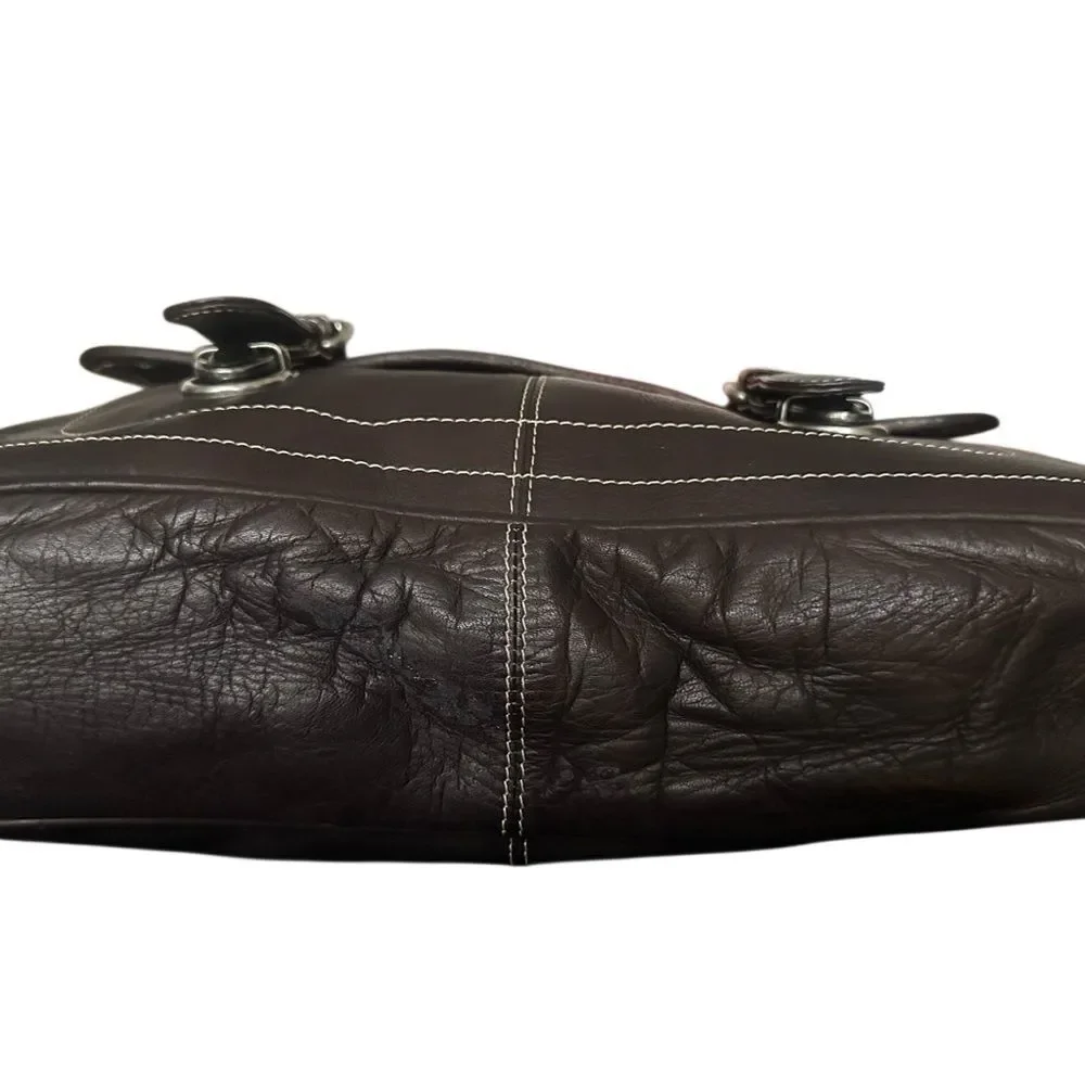 Latico Adventurer Leather Messenger Bag